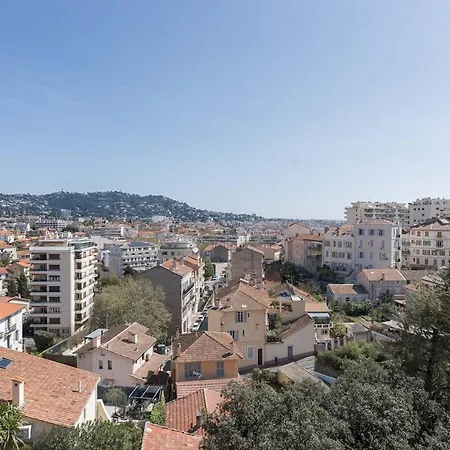 Appartement Perchoir - Balcon, Vue Sur La Ville, Palais&plages *