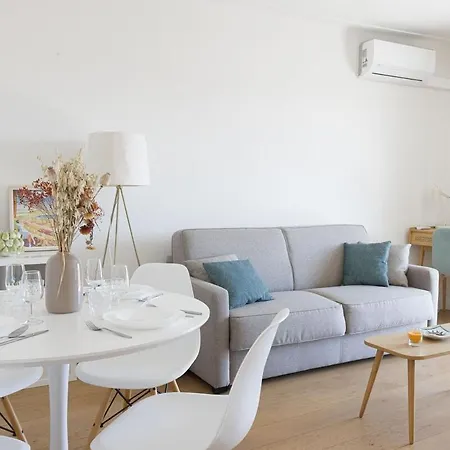 Perchoir - Balcon, Vue Sur La Ville, Palais&plages Appartement