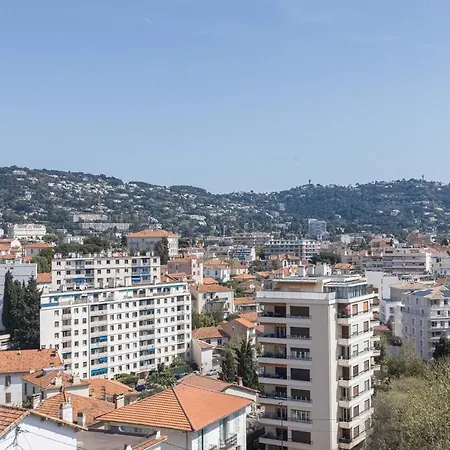 Perchoir - Balcon, Vue Sur La Ville, Palais&plages Appartement