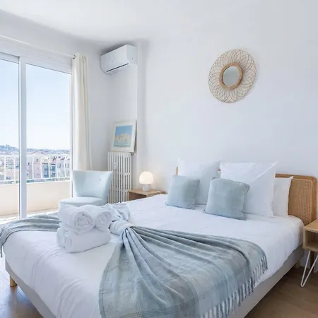 Perchoir - Balcon, Vue Sur La Ville, Palais&plages Cannes